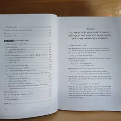 Toán Ứng Dụng Trong Quản Trị Kinh Doanh Và Kinh Tế - Cao Hào Thi chủ biên 736804