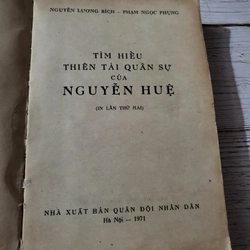 Tìm hiểu thiên tài quân sự của Nguyễn Huệ_  xuất bản 1971 334874