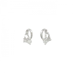 K14WG Bông tai kim cương 0.10CT - Hàng hiệu Chính hãng