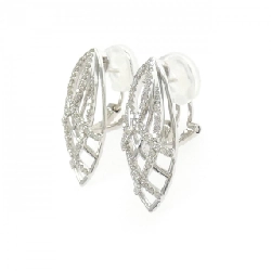 K18WG Bông tai/Khuyên tai Kim cương 0.62CT - Hàng hiệu Chính hãng 876029