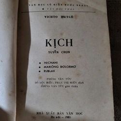 Kịch Victor Hugo, Phùng Văn tửu, Phạm Thị Mến, Đỗ Đức Hiểu dịch 305351