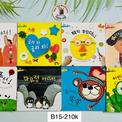 Set sách tranh Hàn Quốc – 0세부터 북 