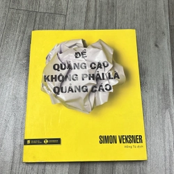 Để quảng cáo không phải là quảng cáo. 1b5