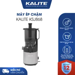🍹 Máy ép chậm KALITE KSJ868 – Động cơ DC siêu khỏe, ép kiệt bã tối đa 792827