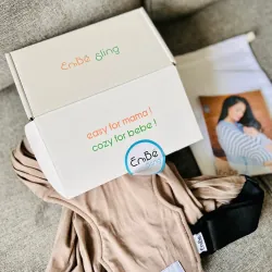 Thanh lí địu em bé sling. Màu da.  Còn nguyên hộp