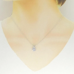 K18WG Hoa Đá Màu Dây Chuyền - Hàng hiệu Chính hãng 859095