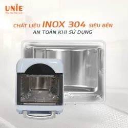 Nồi chiên hơi nước UNIE STEAM COLOR – Ăn ngon mà không lo dầu mỡ 572386