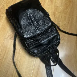 Balo nam, túi đeo chéo da thật 2hand 958591