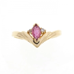 Nhẫn ruby K18YG 672479