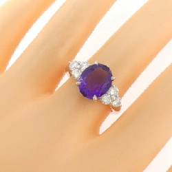 Nhẫn Amethyst PT900 - Hàng hiệu Authentic 848913