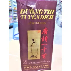 Sách - Đường Thi tuyển dịch - trọn bộ 2 tập - Lê Nguyễn Lưu 929061