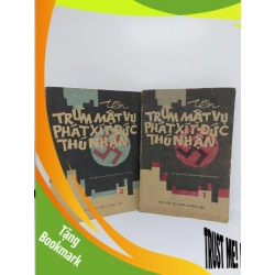 (TẶNG BOOKMARK) Bộ 2 tập Tên trùm mật vụ phát xít Đức thú nhận mới 70% bị ố vàng 1984 RBK.RBK1409