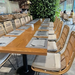 Ghế mây cafe chân sắt giá rẻ 545740