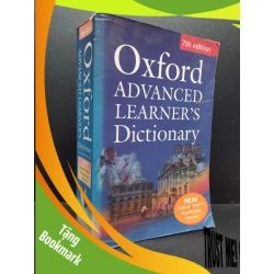 (TẶNG BOOKMARK) Oxford advanced learner's dictionary mới 80% bẩn bìa, ố nhẹ RBK2410 Oxford HỌC NGOẠI NGỮ