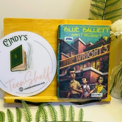 [Sách 2hand từ US] Like new 90% -  The Wright 3 – Blue Balliett