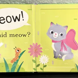 Board book Who Said Peep? - Lật mở sờ chạm gương soi 927871