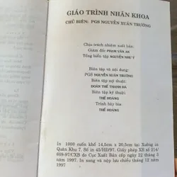 Giáo trình nhãn khoa, Nguyễn Xuân Trường 713182