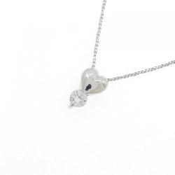 Dây chuyền kim cương hình trái tim PT900/PT850 0.10CT - Hàng hiệu chính hãng 857277