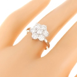 Nhẫn kim cương hoa PT900 1.08CT 669858