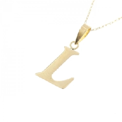 K18YG Chữ cái L Dây chuyền - Hàng hiệu Chính hãng 857178