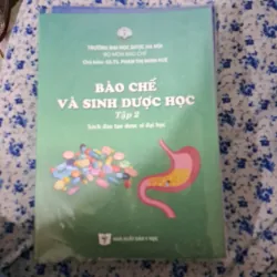 Bộ 2 tập Bào chế và Sinh dược học 2025 792585