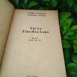 Vật lý tiến hóa luận của Albert Einstein và Leopold Infeld  1001250