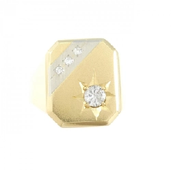 Nhẫn kim cương 18KYG/18KWG 0.26CT - Hàng hiệu Authentic 847795