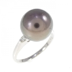 Nhẫn ngọc trai đen PT900 10.4mm