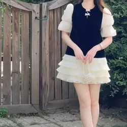 Váy babydoll dáng xuông  575047