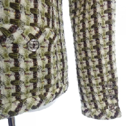 CHANEL P75217V66707 23A Áo khoác không cổ - Hàng hiệu Chính hãng 818171