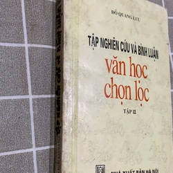 TẬP NGHIÊN CÚU VÀ BÌNH LUẬN VĂN HỌC CHỌN LỌC  Tập II 545883