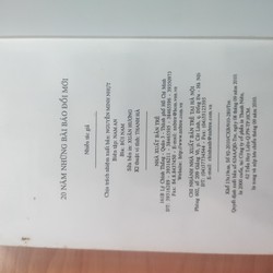 20 năm những bài báo đổi mới (2010) - Nhiều tác giả (NXB Trẻ & Báo Pháp luật TP HCM) 177447