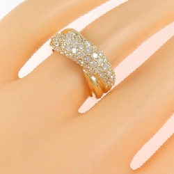 Nhẫn kim cương Pavé K18YG 1.00CT - Hàng hiệu Chính hãng 854567