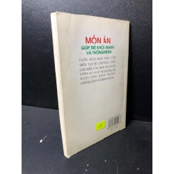 Món ăn giúp trẻ khoẻ mạnh và thông minh 2006 Diệp Liên Hải mới 85% ố nhẹ (khoa học đời sống) HPB.HCM1201 58444