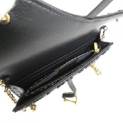 Christian Dior DIOR OBLIQUE Saddle S5614CTZQ Chain Wallet 622285