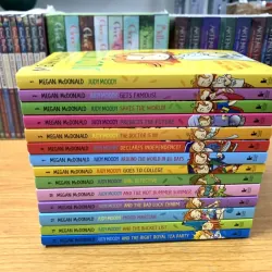 Judy Moody - 14 quyển - Đen trắng - No box - Giấy ngà vàng chống lóa 737831