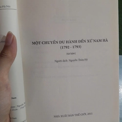 MỘT CHUYẾN DU HÀNH ĐẾN XỨ NAM HÀ 1792 - 1793 479455