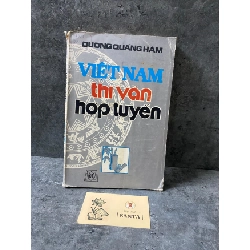 Việt Nam thi văn hợp tuyển- Dương Quảng Hàm Sách văn học STB0302 Rebooks.vn