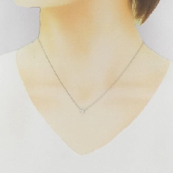 Dây chuyền kim cương 4゜C 0.121CT - Hàng hiệu Authentic 839899