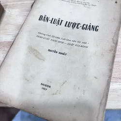 Dân luật lược giảng - Vũ Văn Mẫu  757791