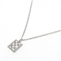 Dây chuyền kim cương hồng PT900/PT850 0.18CT - Hàng hiệu Authentic 860067