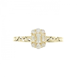 【Sản phẩm mới】Nhẫn kim cương K18YG 0.20CT 673254