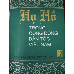 Họ hồ Việt Nam LỊCH SỬ - CHÍNH TRỊ - TRIẾT HỌC ANTQ0810