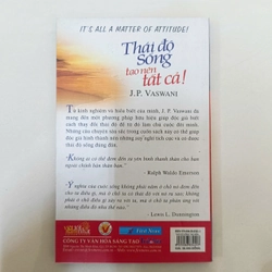 Thái độ sống tạo nên tất cả! - J.P.Vaswani 458251