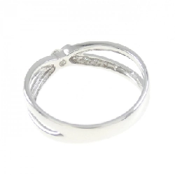 Nhẫn kim cương K18WG 0.12CT 672275