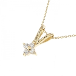 K18YG Hoa Đào Kim Cương Dây Chuyền - Hàng hiệu Chính Hãng 855980