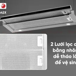 Máy Hút Mùi Âm Tủ 3AF3-642X: 4 Cấp Độ Hút Linh Hoạt & Hẹn Giờ Thông Minh CHÍNH HÃNG 591911