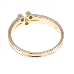 Nhẫn kim cương K18YG 0.025CT 672399