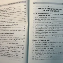 Giáo trình luật hành chính, còn gần như mới nguyên, chưa có vết tích gì. 756991