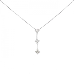 K18WG Dây chuyền kim cương 0.30CT - Hàng hiệu Chính hãng